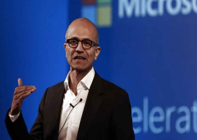 纳德拉提倡使用技术来推动包容性和赋权； 说微软非常致力于印度